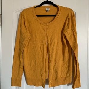 Mustard Cardigan XL